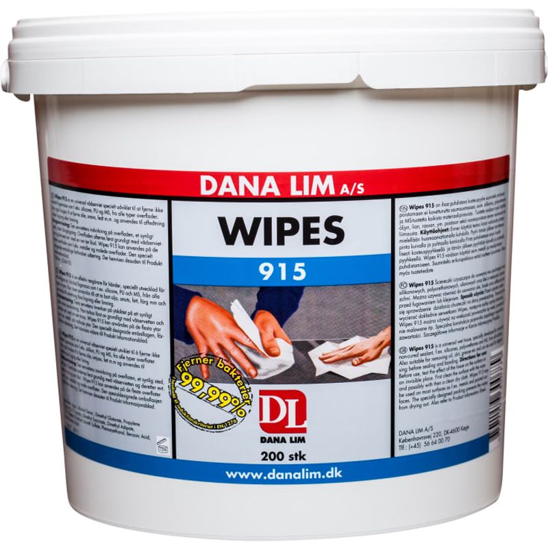 Dana wipes sensitive 915, 200stk